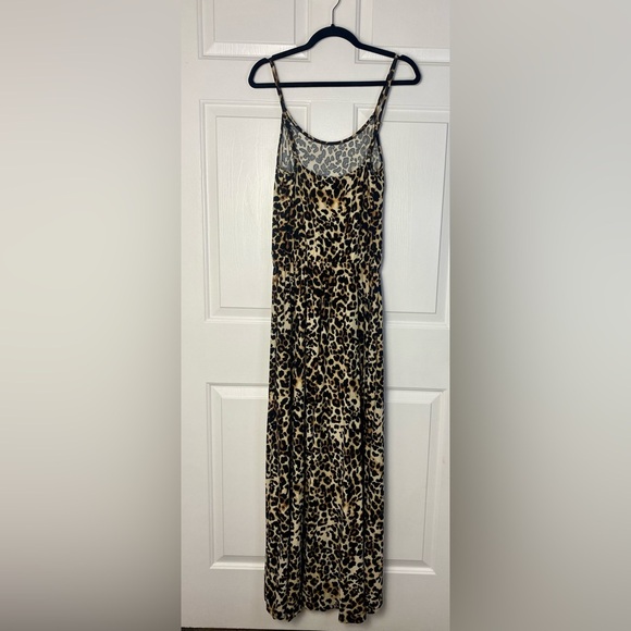 Eye Candy Juniors' Plus Size Printed Spaghetti Strap Maxi Romper - Picture 4 of 7